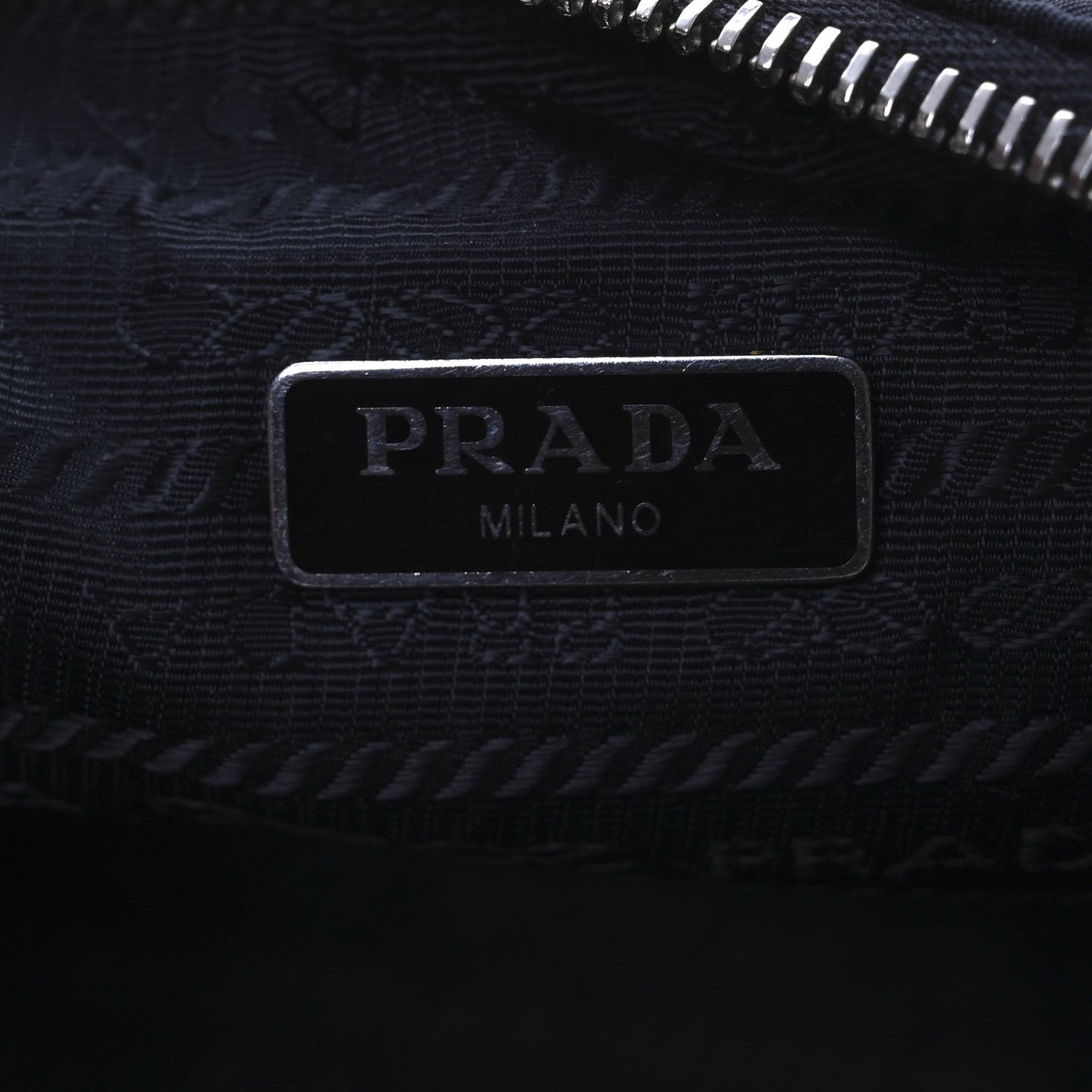 Prada Nylon Re-Edition 2005 Shoulder Bag Black