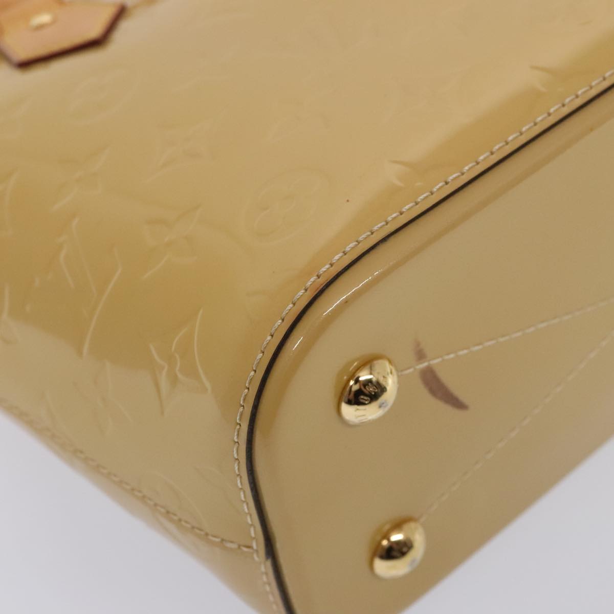 LOUIS VUITTON Vernis Montebello PM Hand Bag 2way Dunne M90167 LV Auth 88391