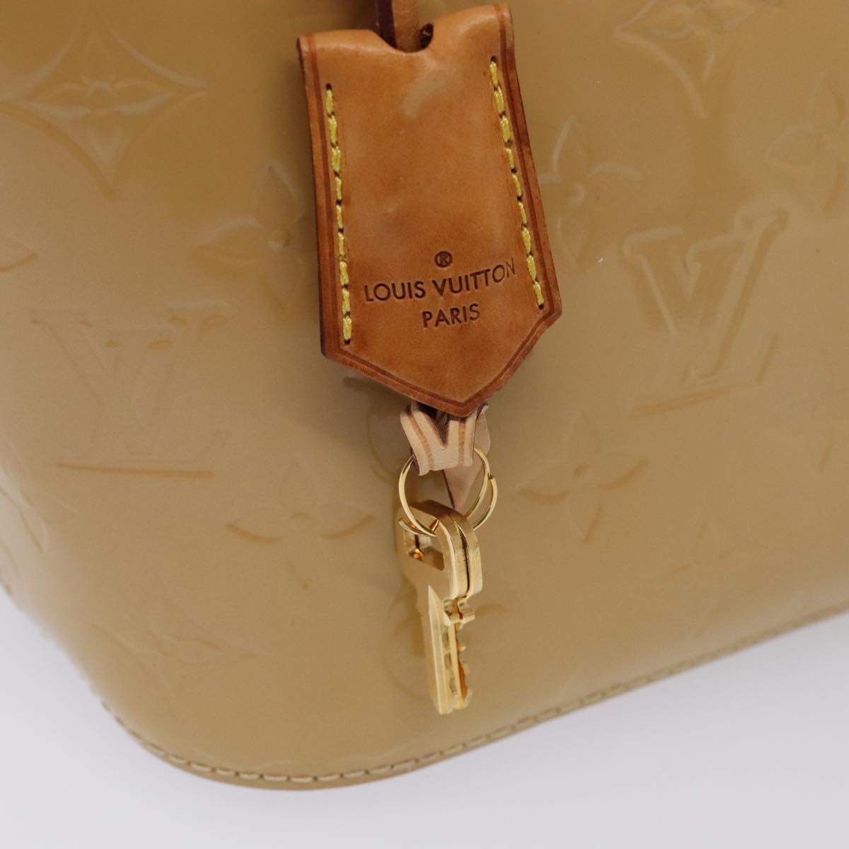 LOUIS VUITTON Vernis Montebello PM Hand Bag 2way Dunne M90167 LV Auth 88391