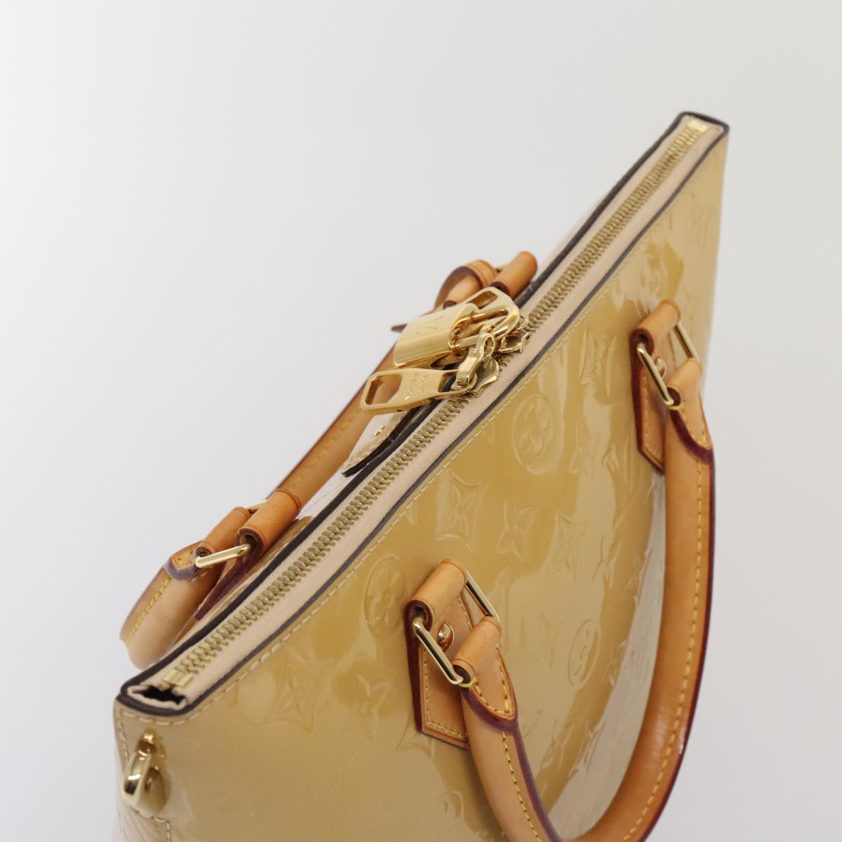 LOUIS VUITTON Vernis Montebello PM Hand Bag 2way Dunne M90167 LV Auth 88391