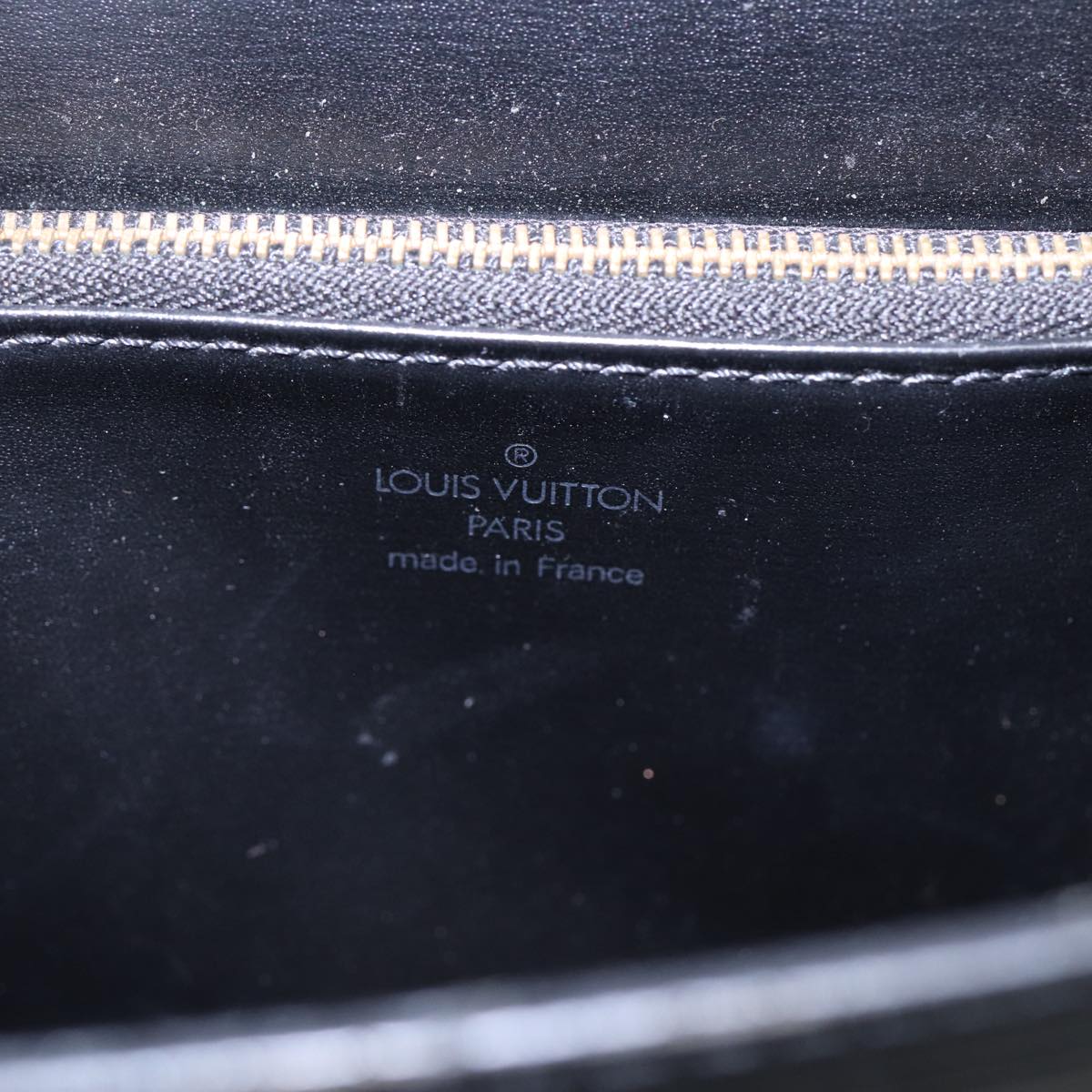 LOUIS VUITTON Epi Malesherbes Hand Bag Black M52372 LV Auth 88398