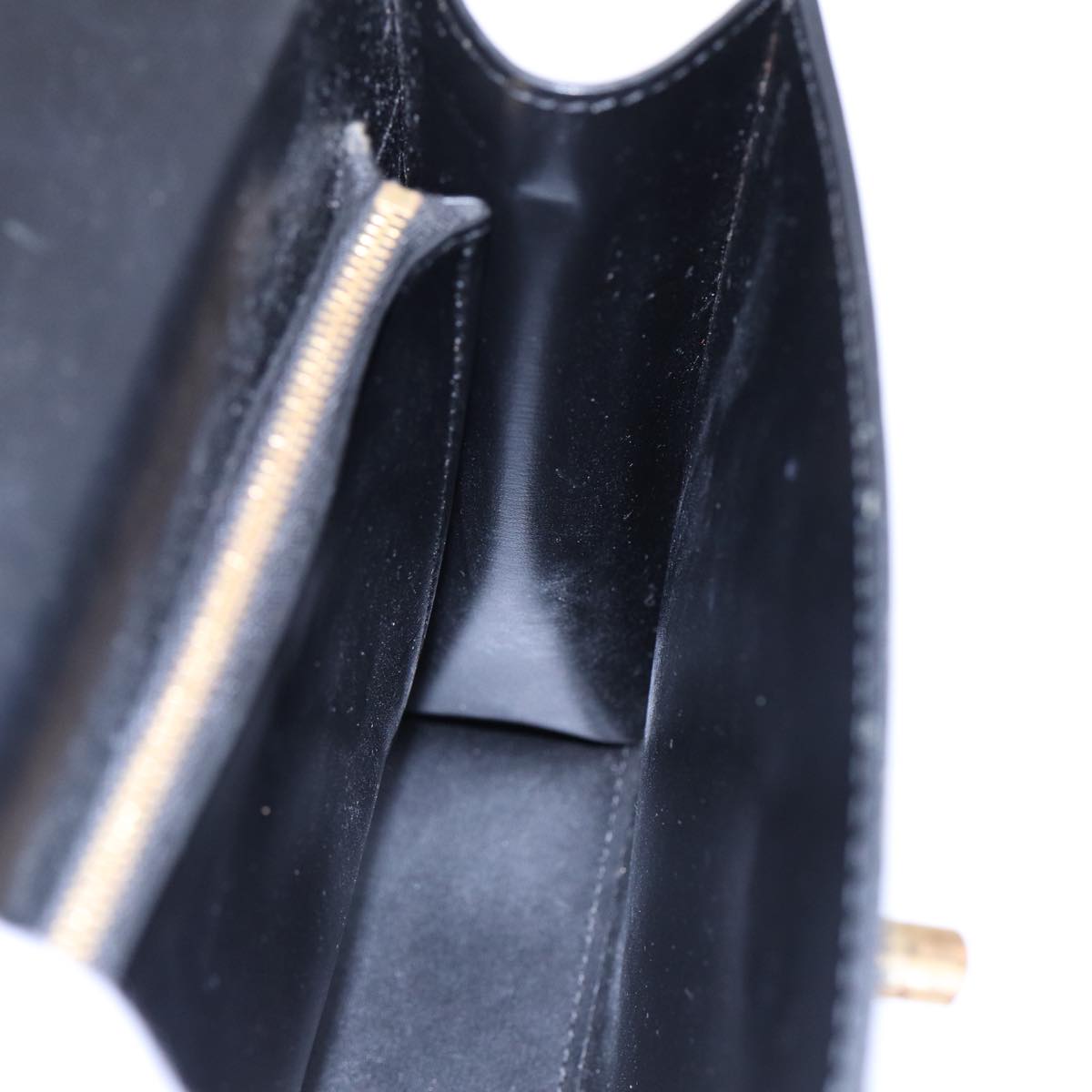 LOUIS VUITTON Epi Malesherbes Hand Bag Black M52372 LV Auth 88398