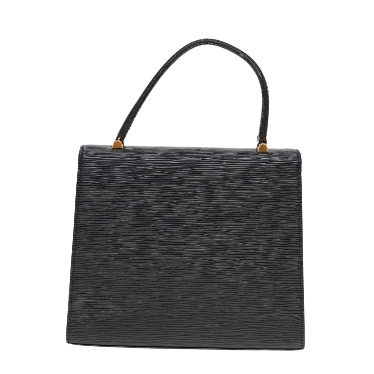 LOUIS VUITTON Epi Malesherbes Hand Bag Black M52372 LV Auth 88398