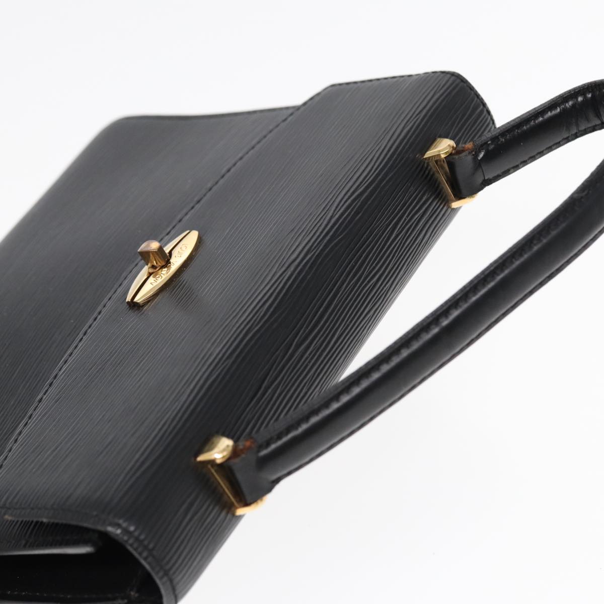 LOUIS VUITTON Epi Malesherbes Hand Bag Black M52372 LV Auth 88398