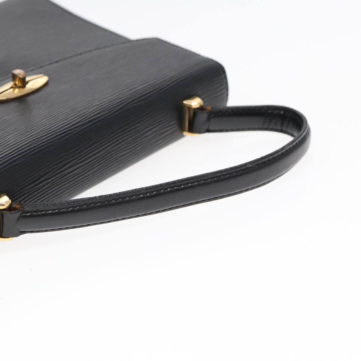 LOUIS VUITTON Epi Malesherbes Hand Bag Black M52372 LV Auth 88398