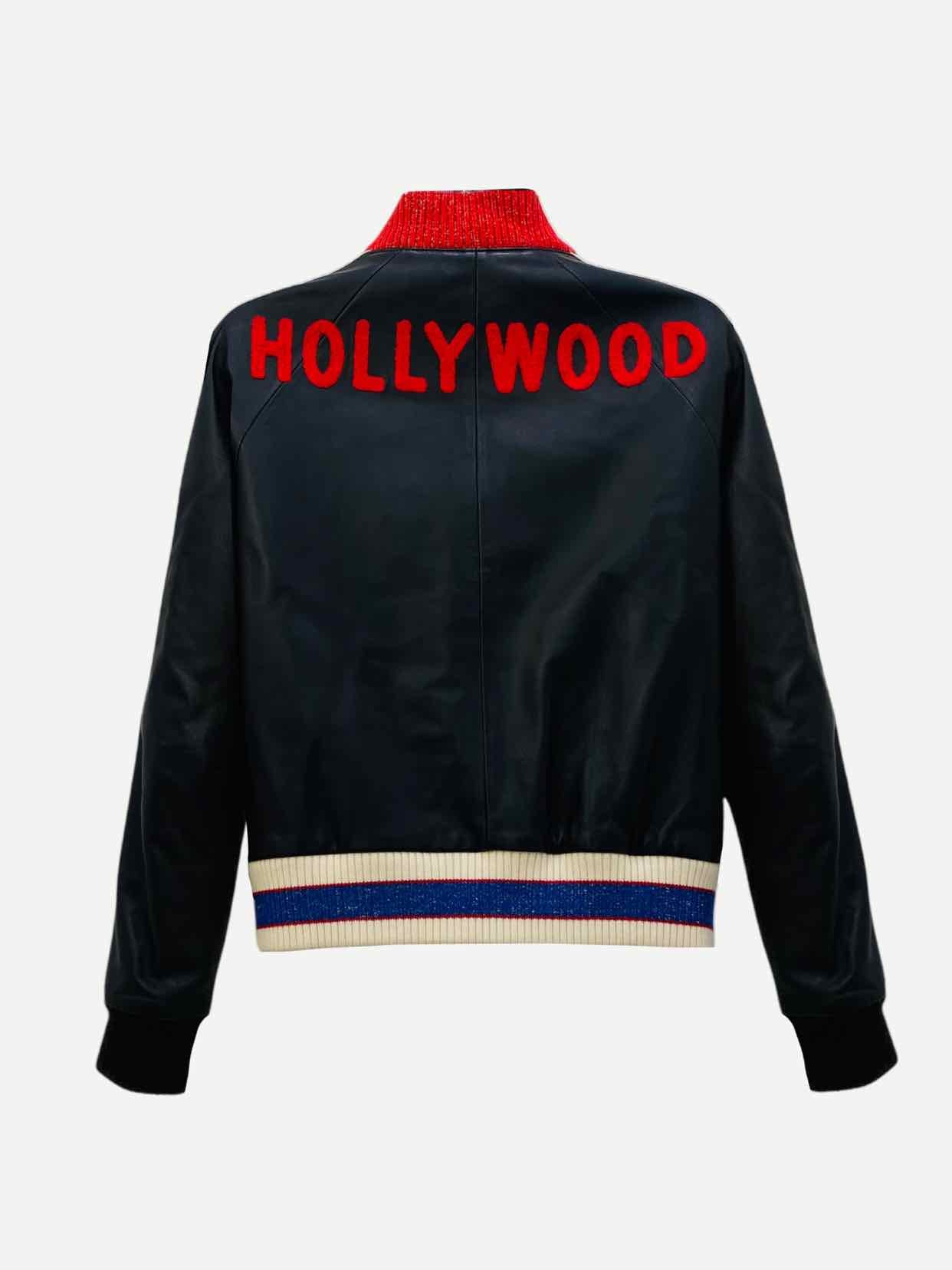 GUCCI Hollywood Black Multicolor Size US 6 Jacket
