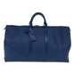 LOUIS VUITTON Epi Keepall 55 Boston Bag Toledo Blue M42955 LV Auth 88750
