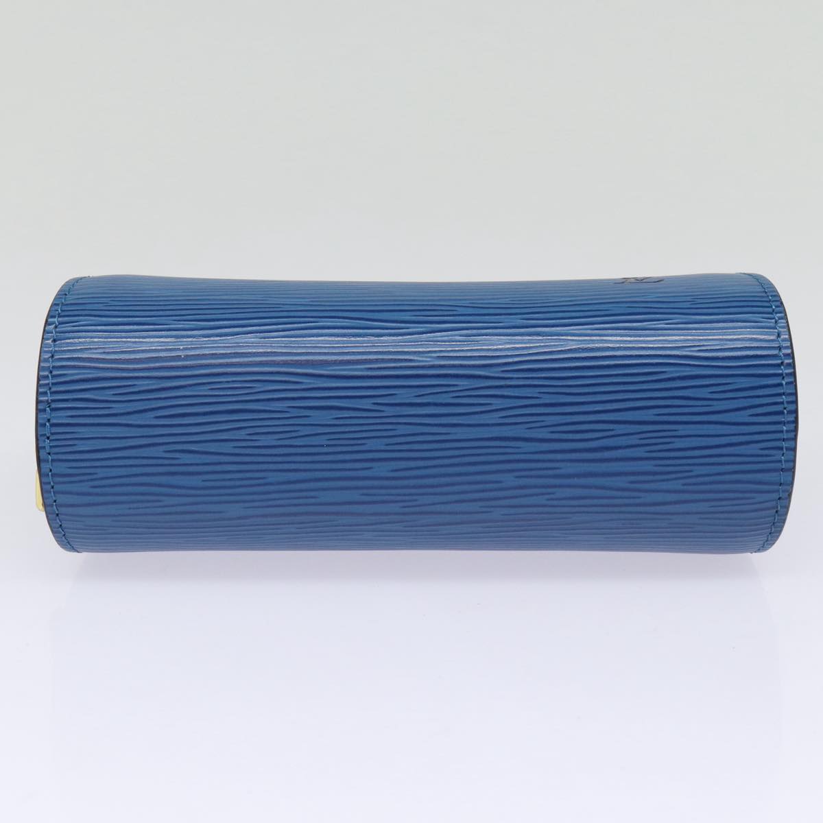 LOUIS VUITTON Epi Dauphine PM Pouch Blue M48445 LV Auth 88777