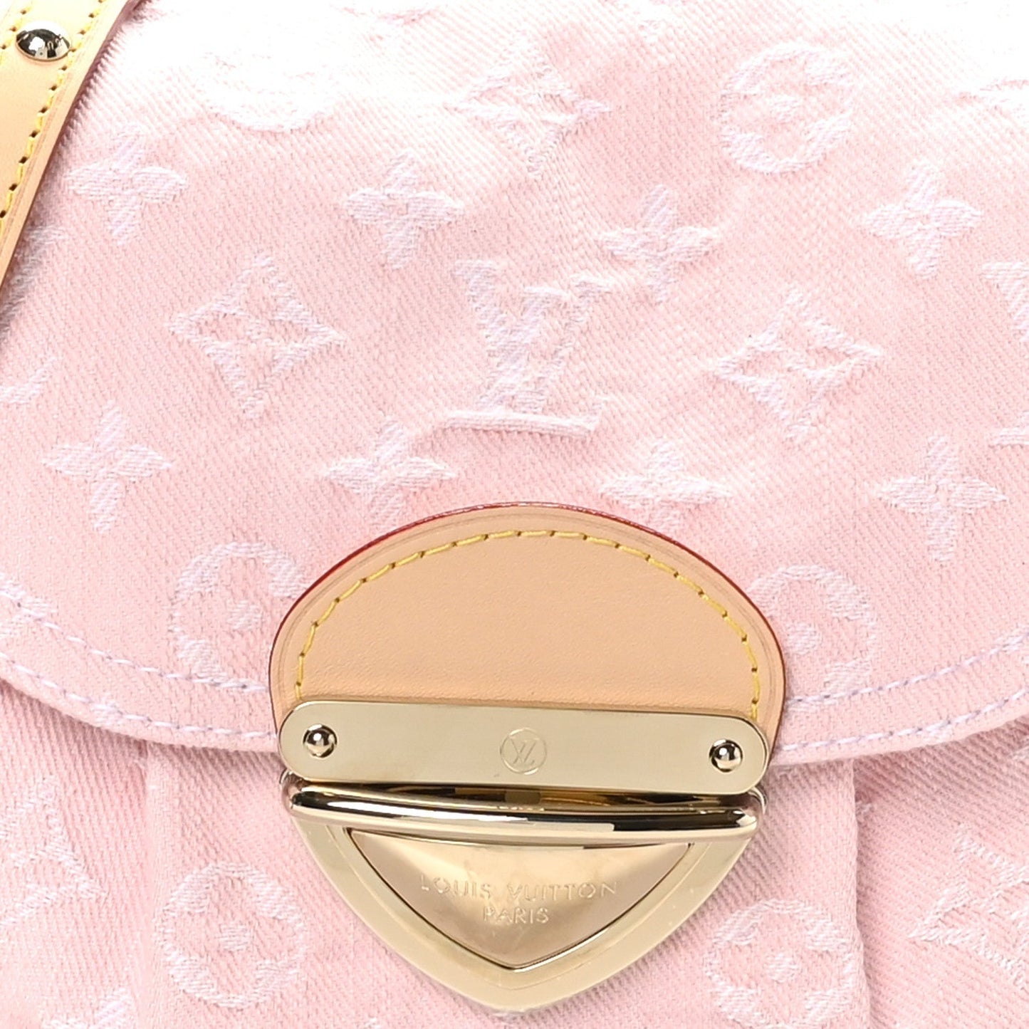 Louis Vuitton Monogram Denim Sunset Washed Pink