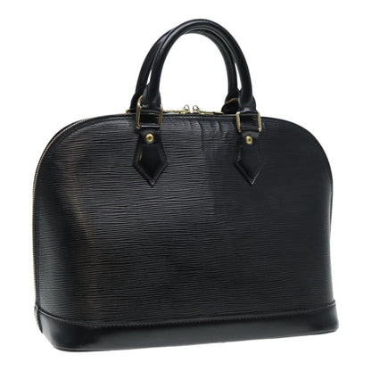 LOUIS VUITTON Epi Alma Hand Bag Black M52142 LV Auth 88902