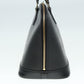LOUIS VUITTON Epi Alma Hand Bag Black M52142 LV Auth 88902