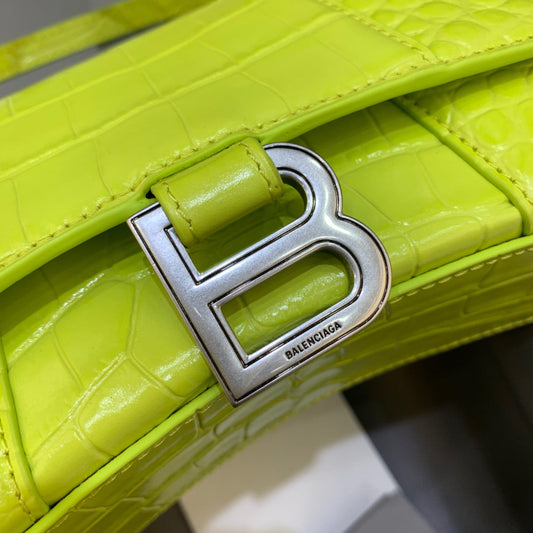 BLN-Ciaga Hourglass XS Handbag In Light Green, For Women,  Bags 7.4in/19cm