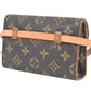 Louis Vuitton Pochette Florentine  Canvas Clutch Bag