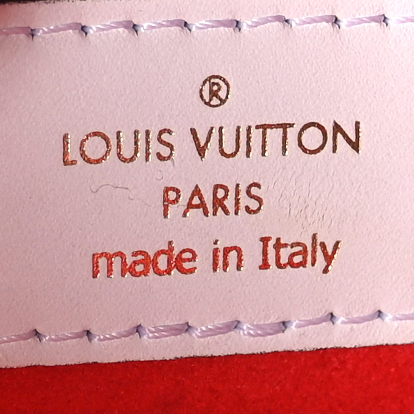 Louis Vuitton Monogram Giant Crafty Boite Chapeau Souple PM Rouge Rose Creme