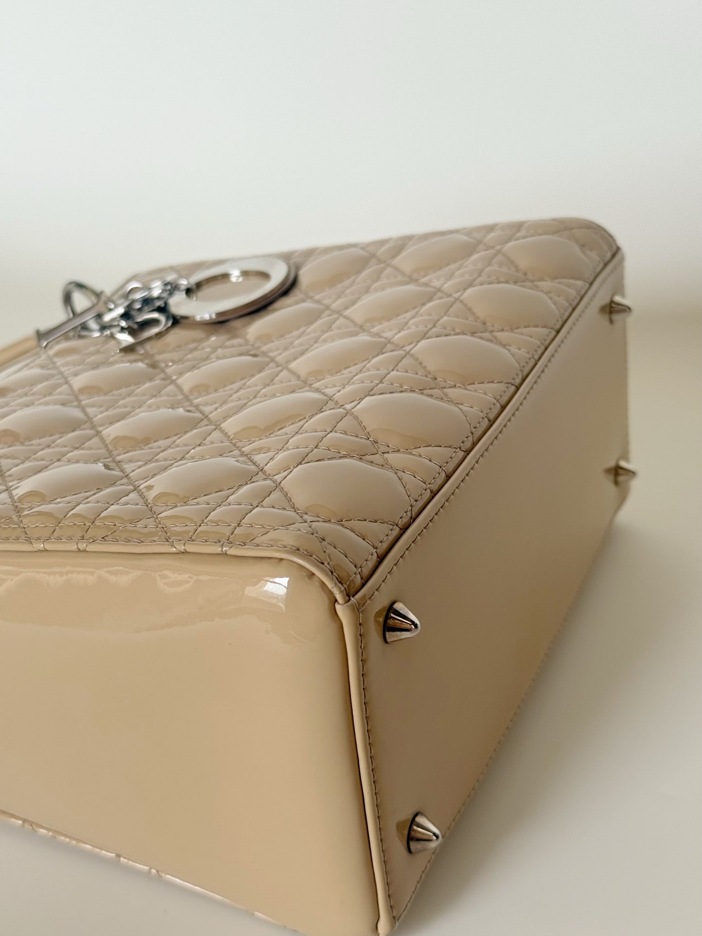 Christian Dior Patent Cannage Lady Dior