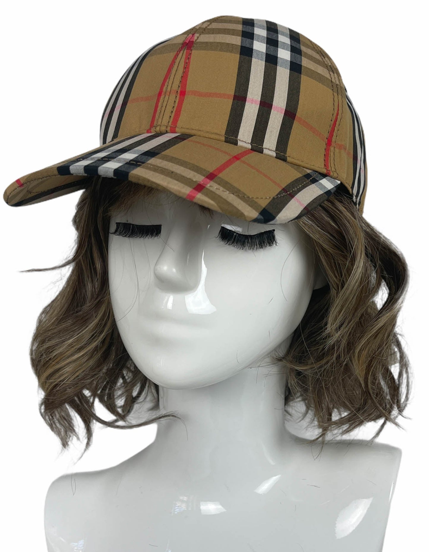 Burberry NWT   Check Baseball Cap sz M