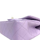 Chanel '24 Light Purple Lambskin Rectangular Mini Flap w/ Handle