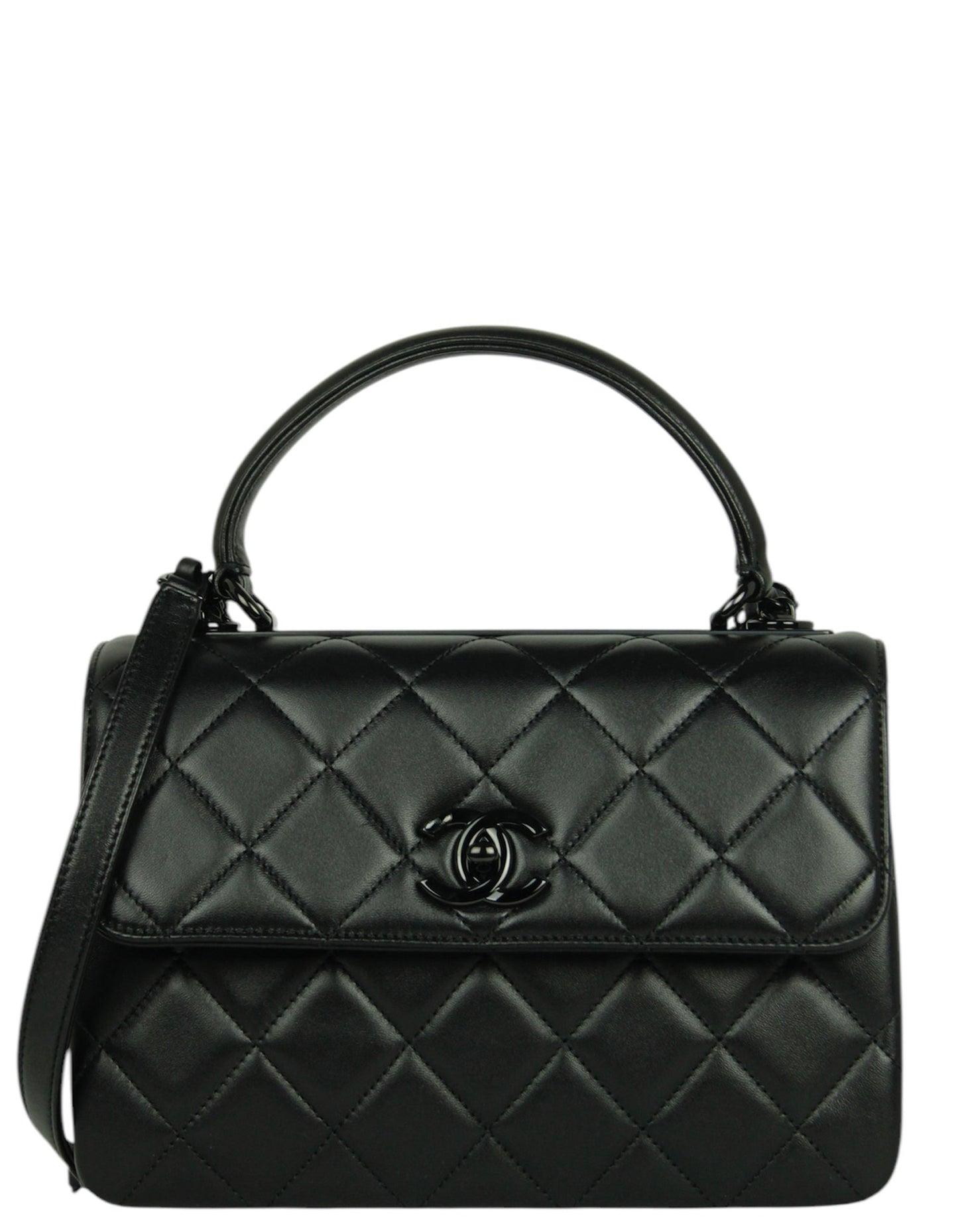 Chanel '24 SO Black Small Trendy CC Dual Handle Flap