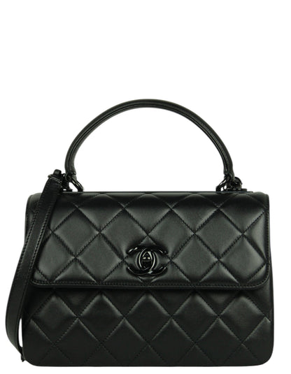 Chanel '24 SO Black Small Trendy CC Dual Handle Flap