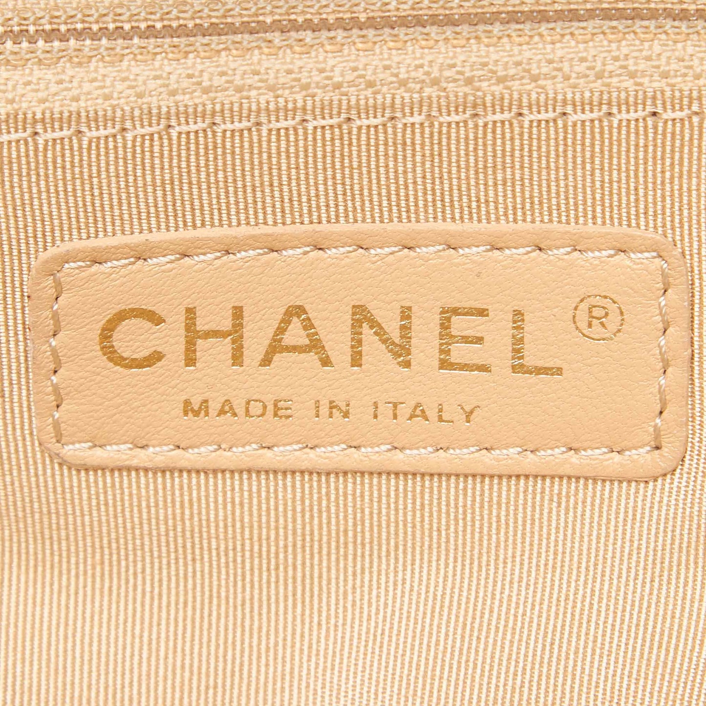 Chanel In the Mix Calf Leather Tote Bag