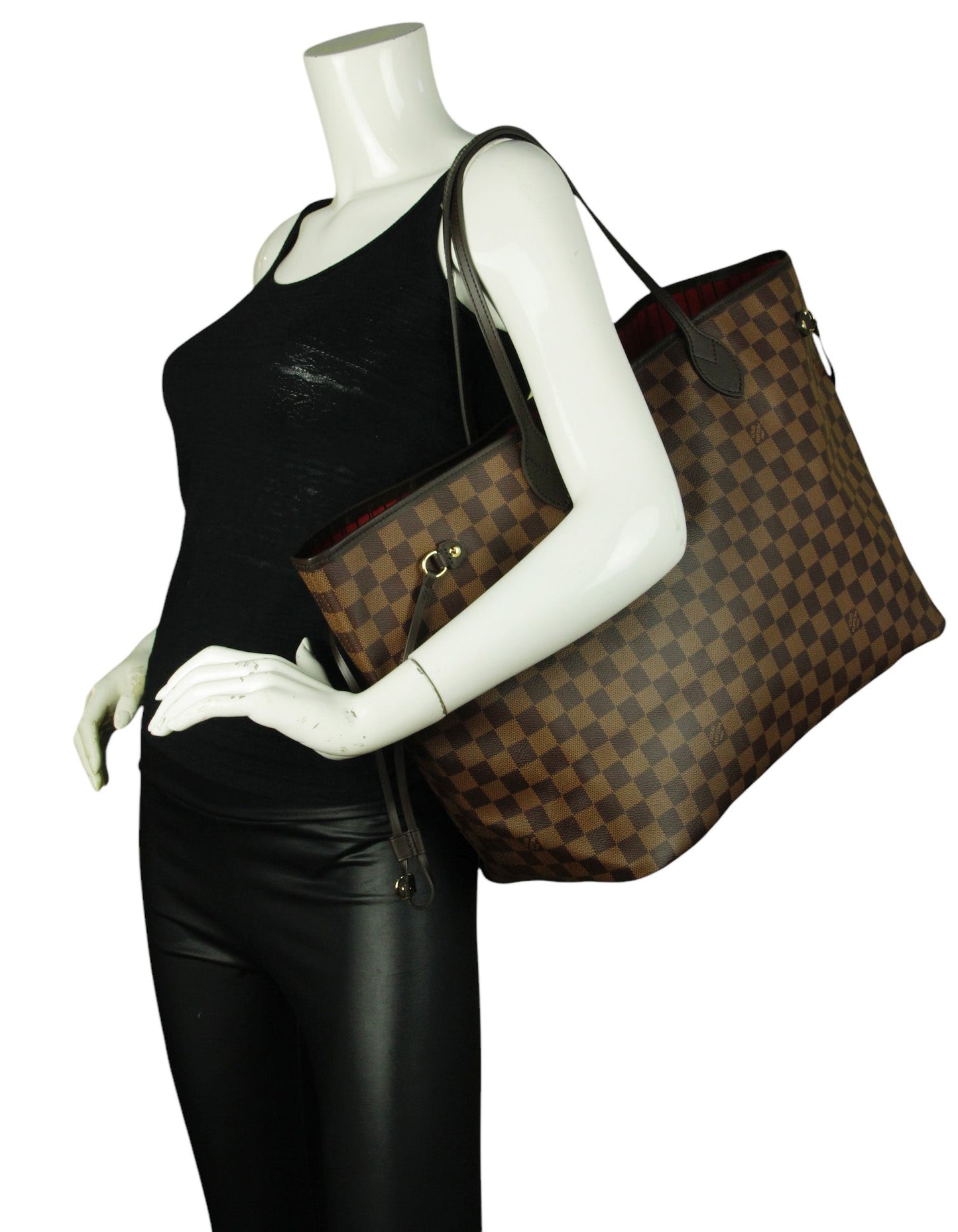 Louis Vuitton Damier Neverfull GM Tote Bag