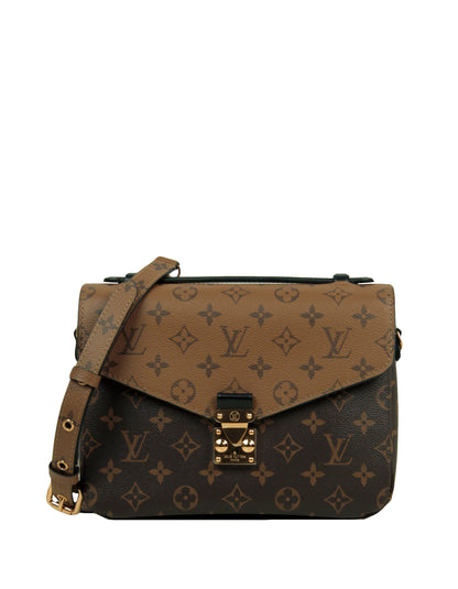 Louis Vuitton Reverse Monogram Pochette Metis Messenger Bag