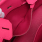 Luxury Hermes Birkin 30 Taurillon Clemence Rose