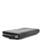 Prada Saffiano Metal Zip Around Wallet Black