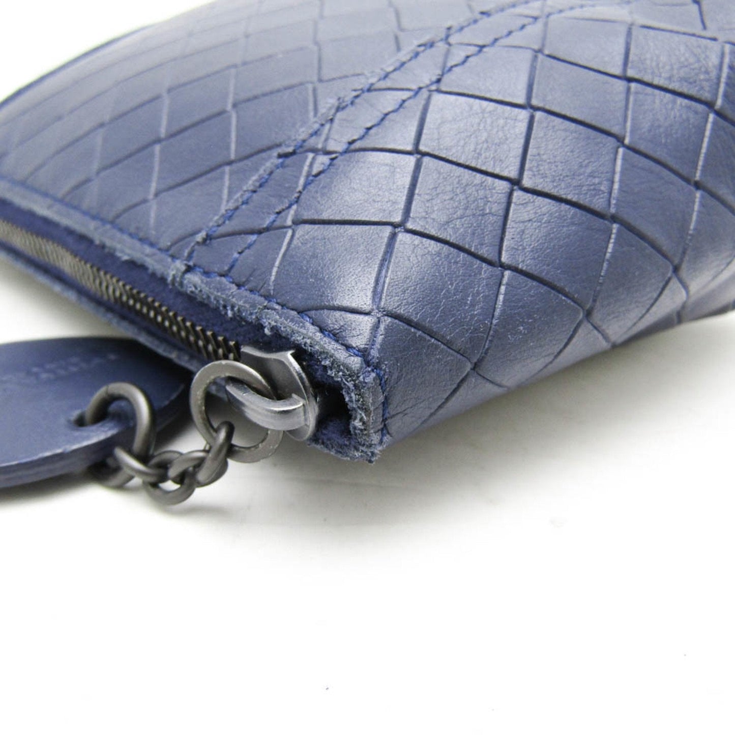 Bottega Veneta Intrecciato  Leather Clutch Bag