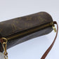 Louis Vuitton Mini Baby Papillon  Canvas Clutch Bag