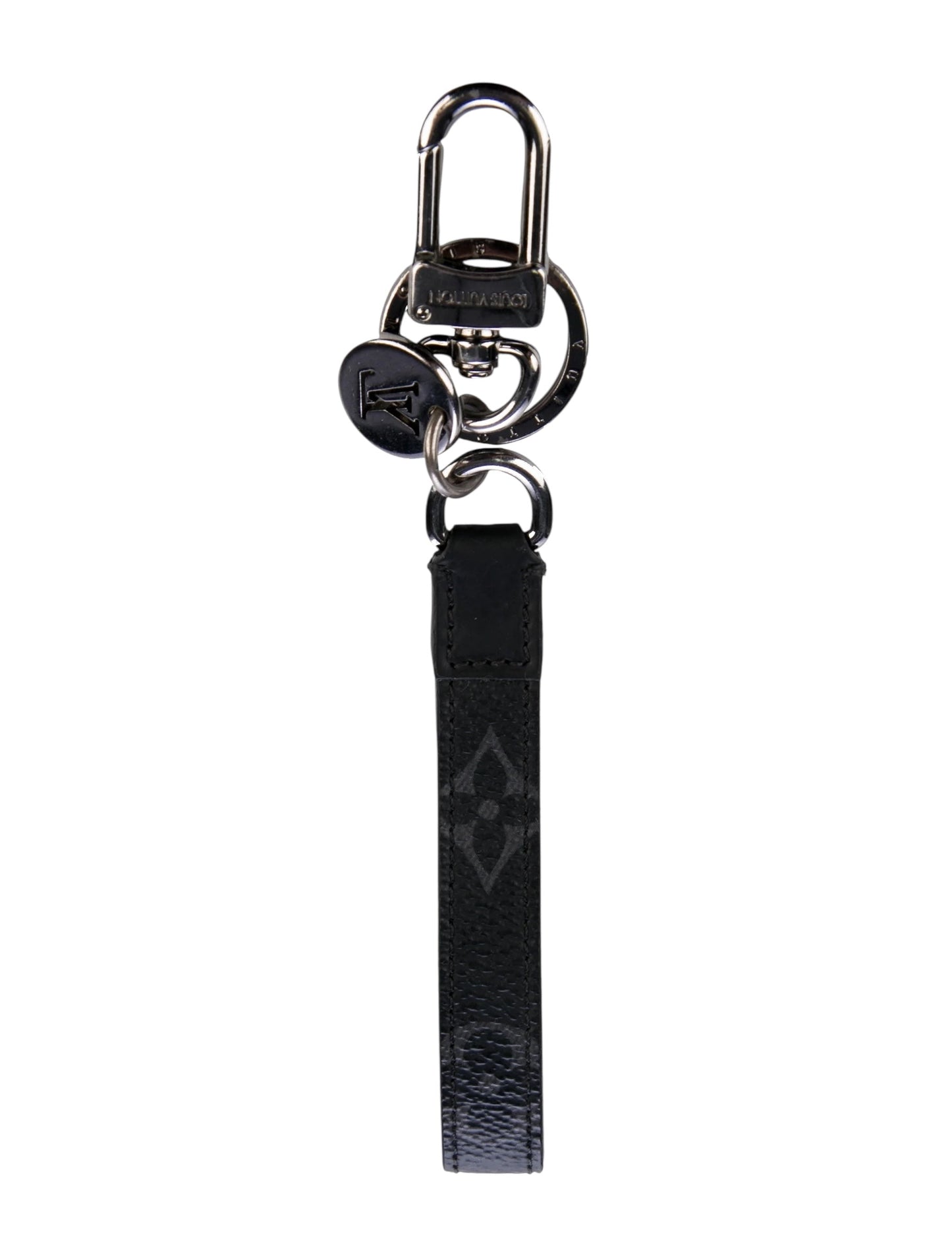 Louis Vuitton Monogram Eclipse Dragonne Keychain