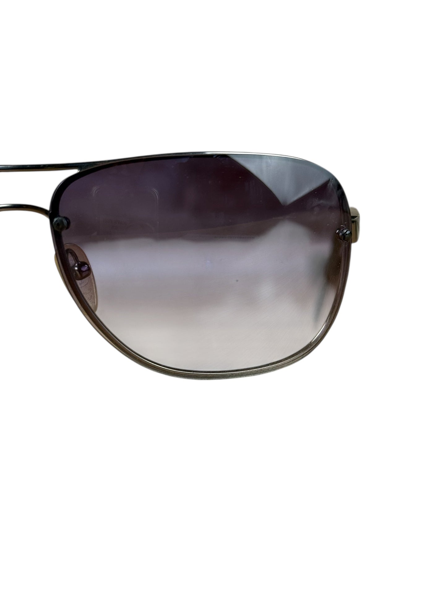 Prada   Frameless Purple Tinted Sunglasses