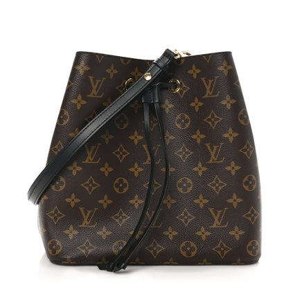 Louis Vuitton Monogram Neonoe MM Black
