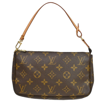 Louis Vuitton Pochette Accessoires  Canvas Clutch Bag