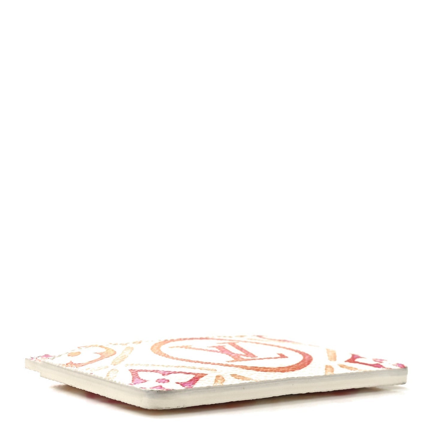 Louis Vuitton Monogram Tiles By The Pool Card Holder Coral