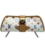 Louis Vuitton Shirley  Canvas Clutch Bag