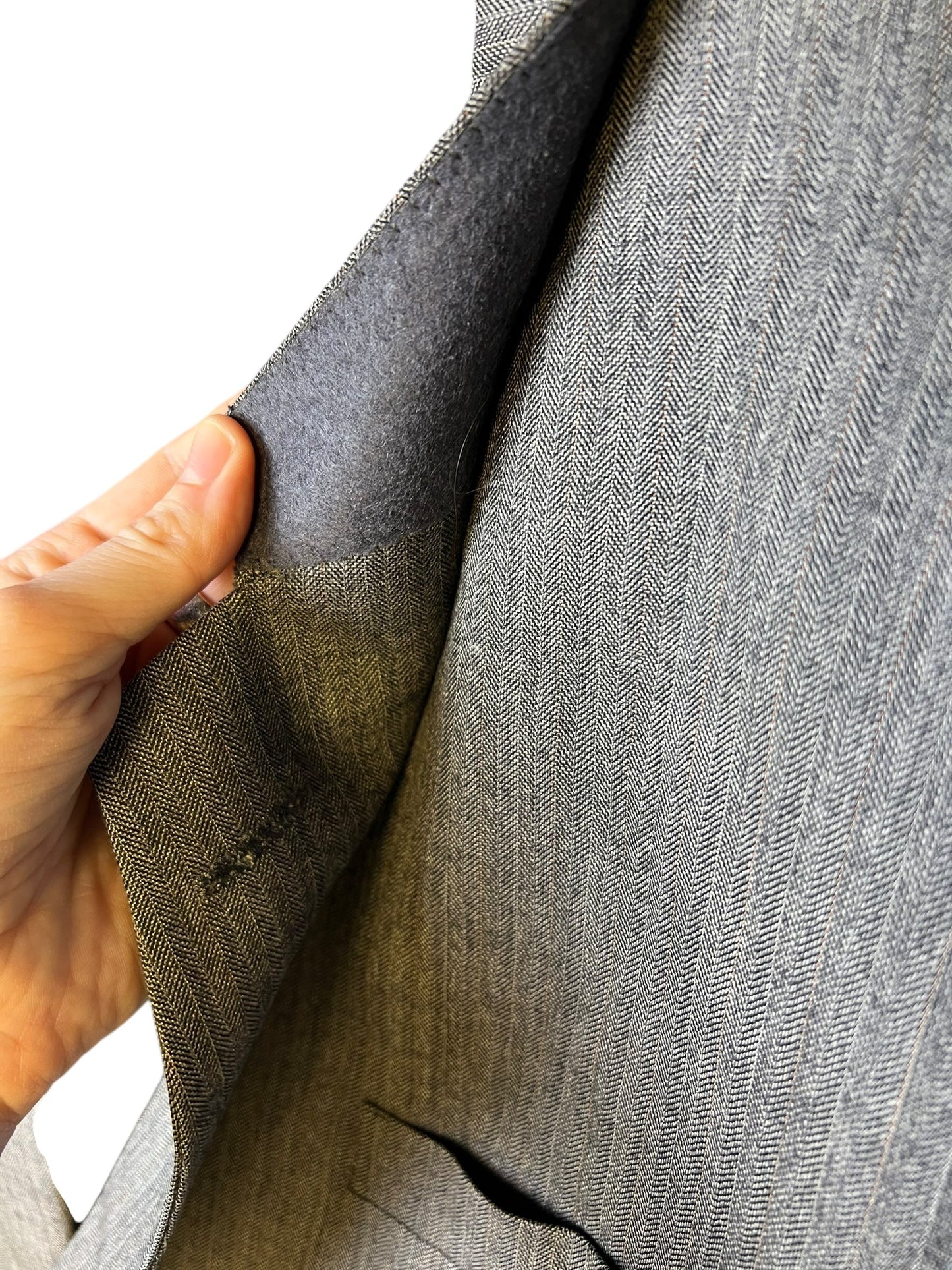 Christian Dior   Grey Striped Blazer