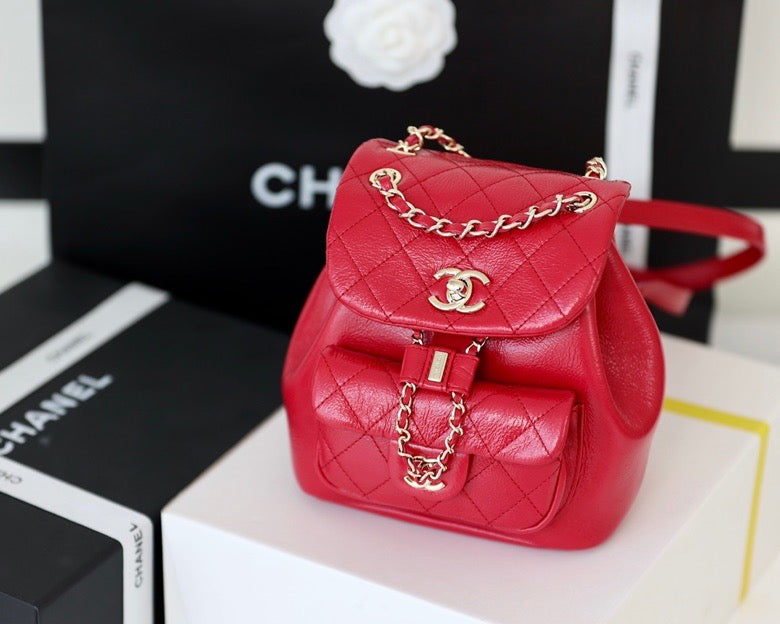 CHL -  Backpack Red For Women 7 in/18cm