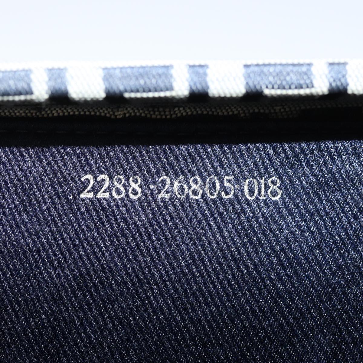 Fendi Zucchino  Canvas Clutch Bag