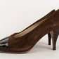 Escarpins en cuir Chanel