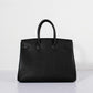 Luxury Hermes 35cm Birkin Bag Epsom Leather Black Gold