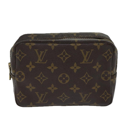 Louis Vuitton Trousse De Toilette 18  Canvas Clutch Bag