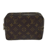 Louis Vuitton Trousse De Toilette 18  Canvas Clutch Bag