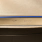 Celine Smooth Calfskin Medium Bi-Color Trapeze Beige Blue