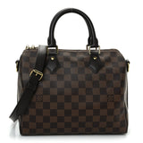 Louis Vuitton Damier Ebene Speedy Bandouliere 25
