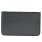 Louis Vuitton Neverfull Pouch  Leather Clutch Bag