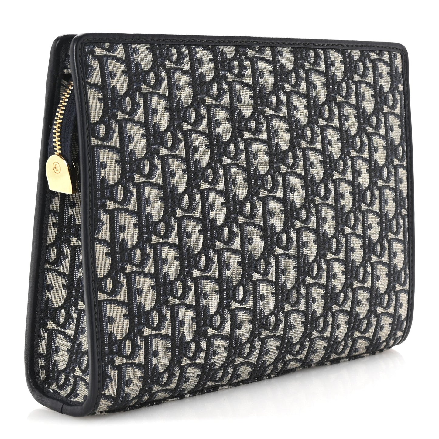 Christian Dior Oblique 30 Montaigne Pouch Blue