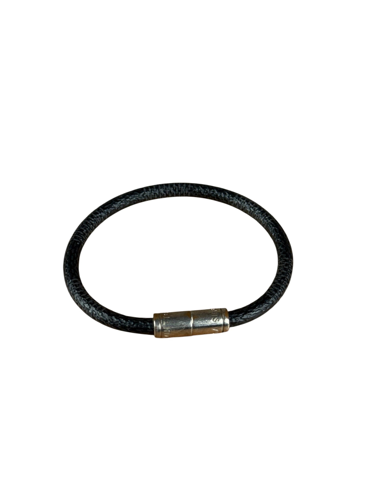 Louis Vuitton Damier Graphite Keep It Bracelet