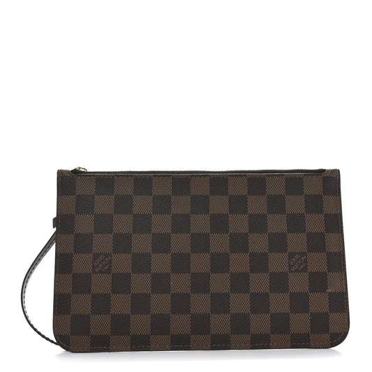 Louis Vuitton Damier Ebene Neverfull MM GM Pochette