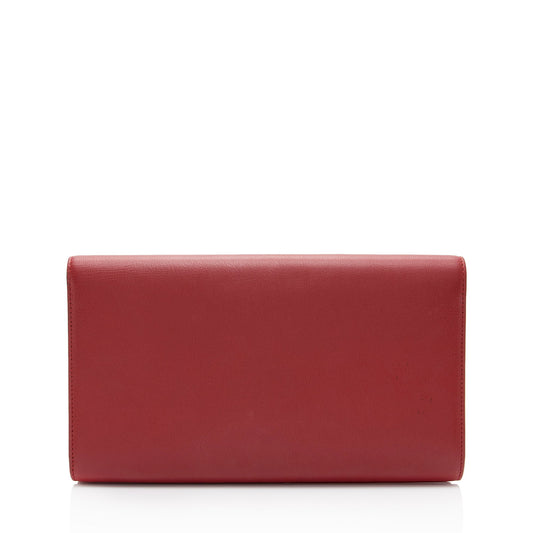 Saint Laurent Leather Belle de Jour Clutch